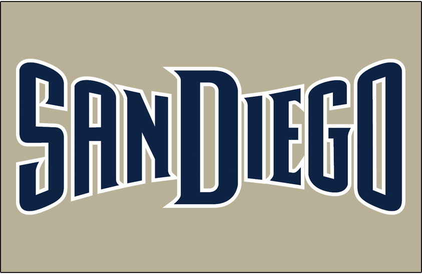San Diego Padres 2004-2010 Jersey Logo iron on transfers for fabric